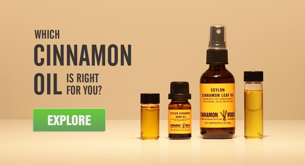 cinnamon bark and leaf oil